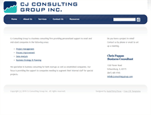 Tablet Screenshot of cjconsulting-group.com